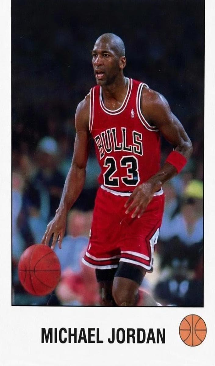 Michael Jordan 1990 panini