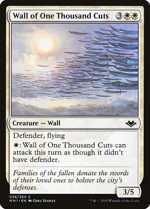 Wall of One Thousand Cuts #36