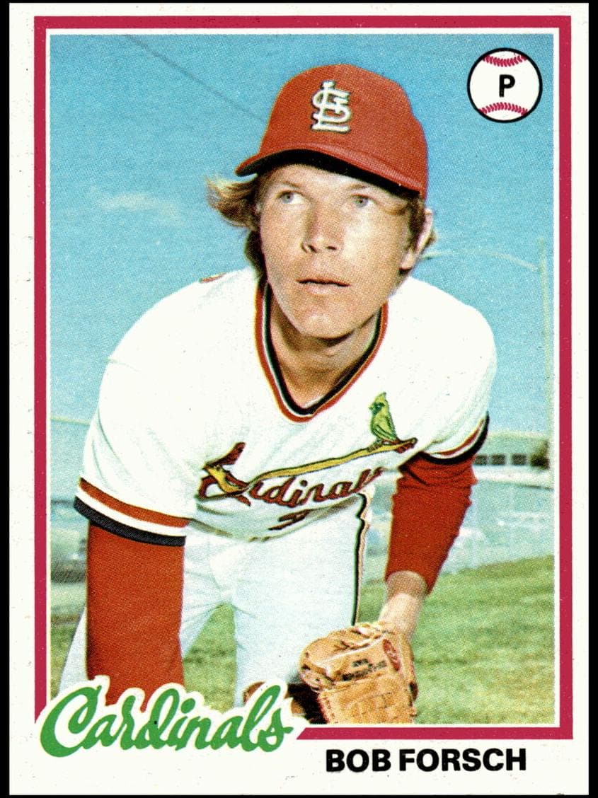 Bob Forsch 1978 topps Topps