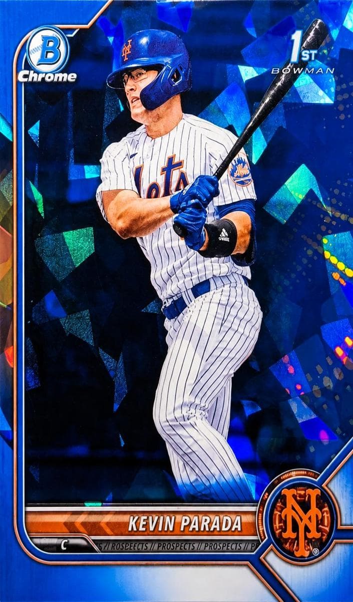 Kevin Parada 2022 bowman Draft Chrome