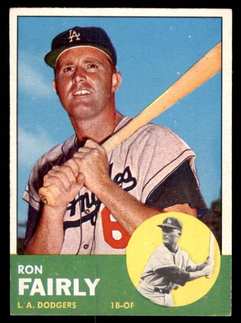 Ron Fairly 1963 topps Topps