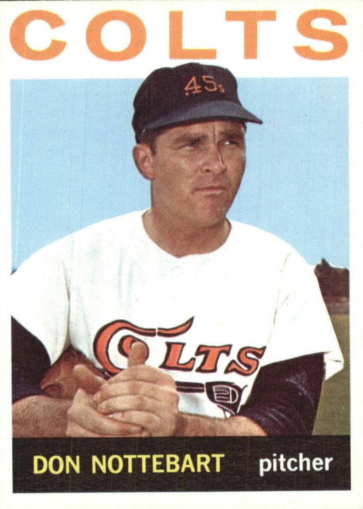 Don Nottebart 1964 topps Topps