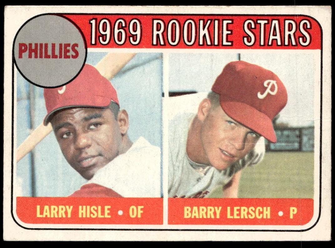 Phillies 1969 Rookie Stars (Larry Hisle / Barry Lersch) 1969 topps Topps