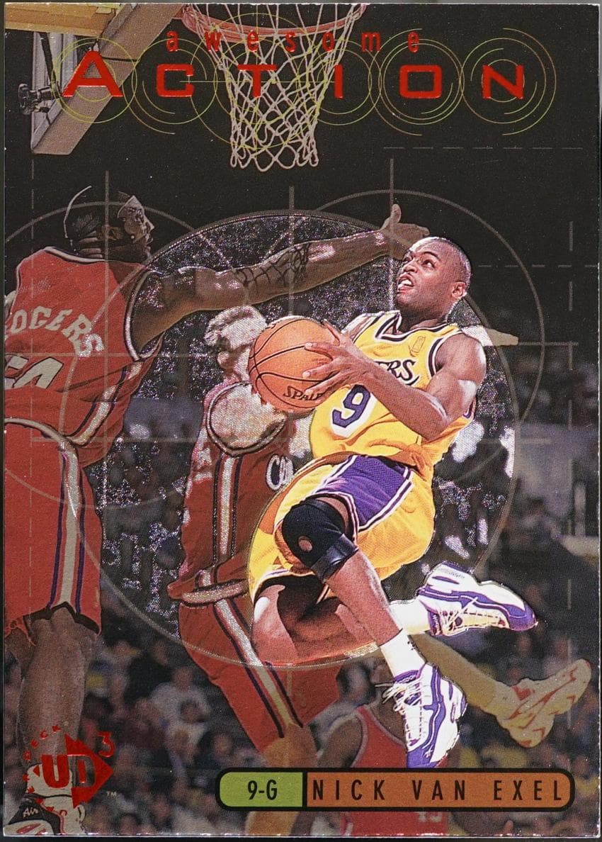 Nick Van Exel 1997 upper-deck Upper Deck UD3