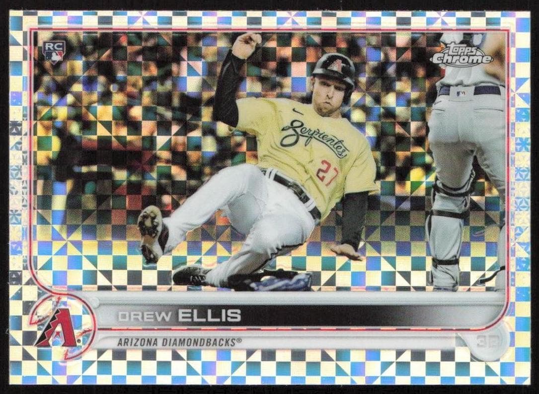 Drew Ellis trading card