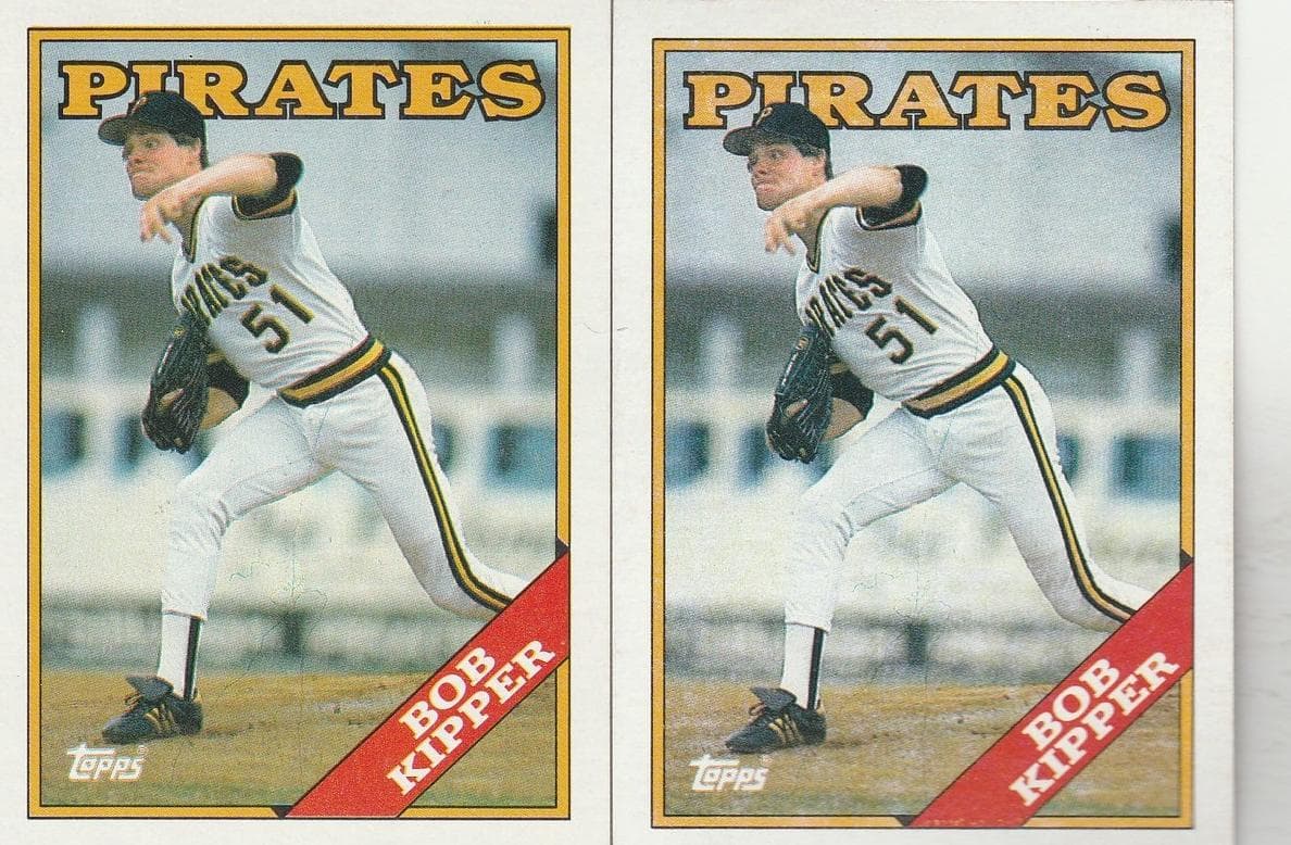 Bob Kipper 1988 topps Topps