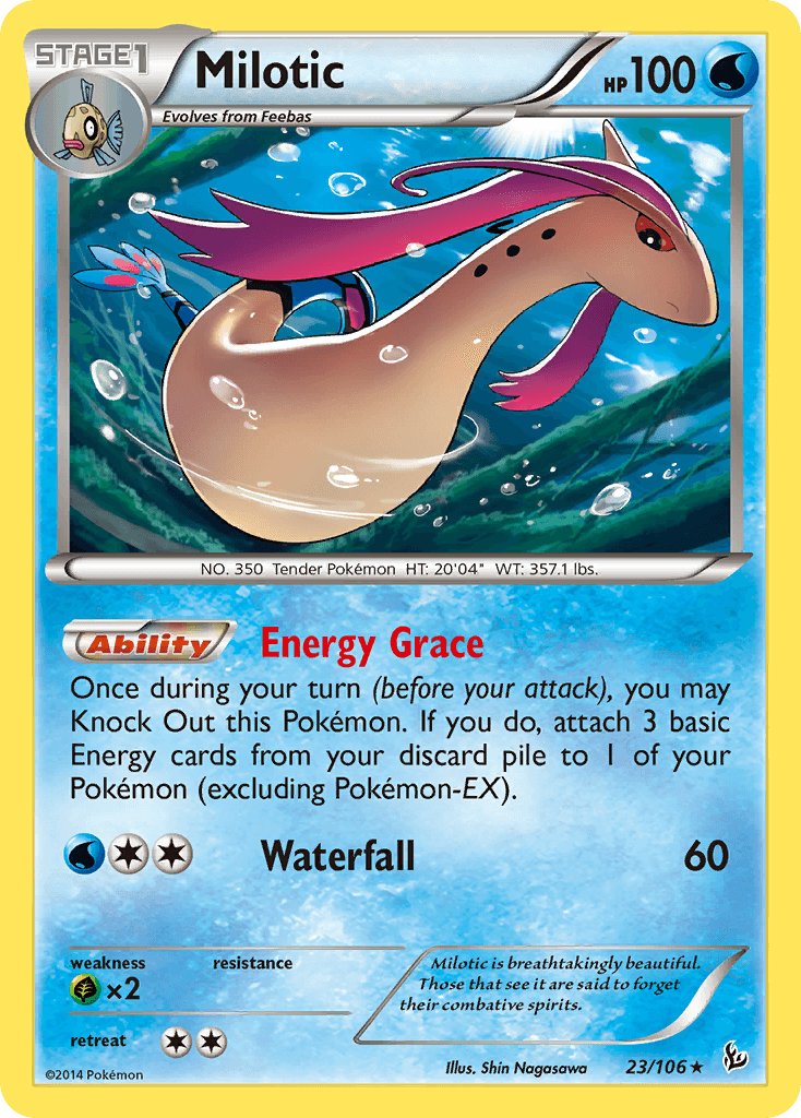 Milotic 2014 Pokemon Flashfire