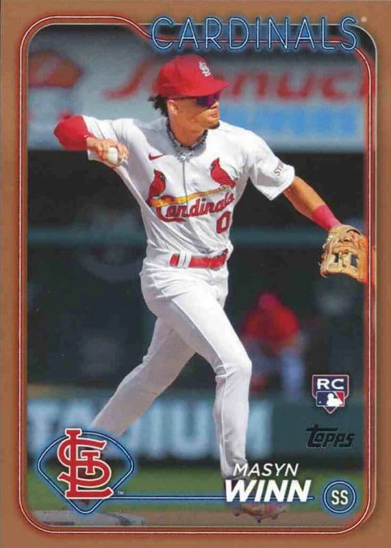 Masyn Winn trading card