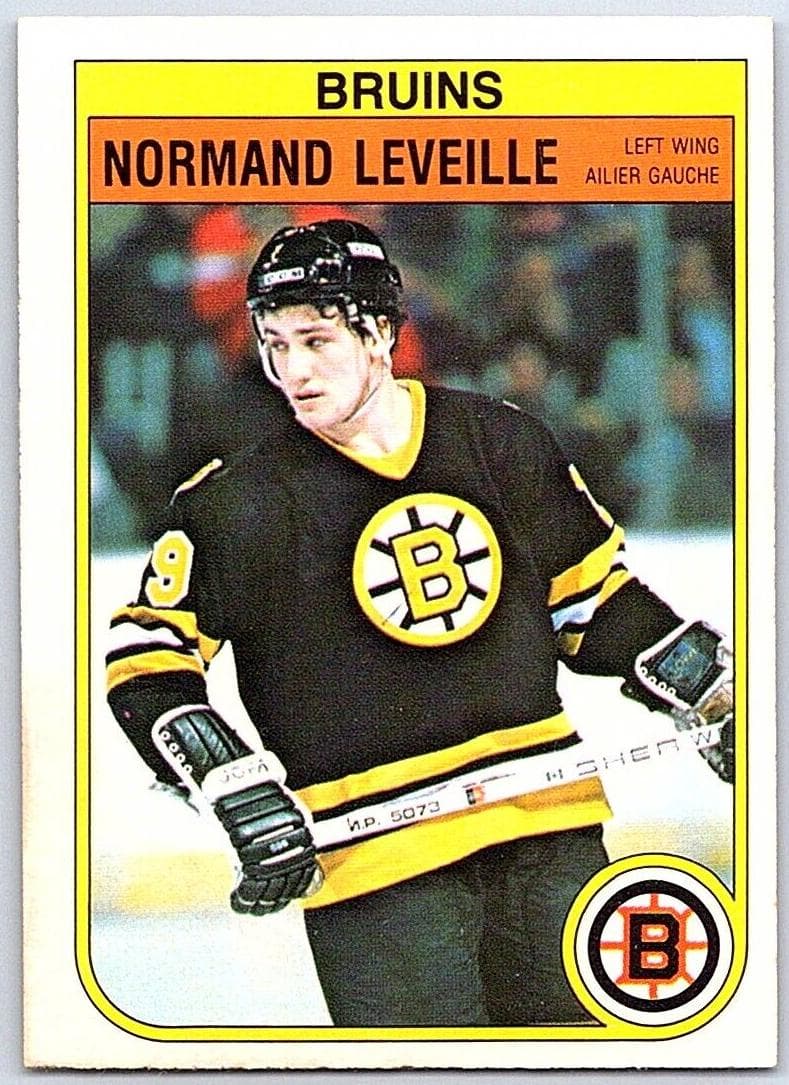 Normand Leveille trading card