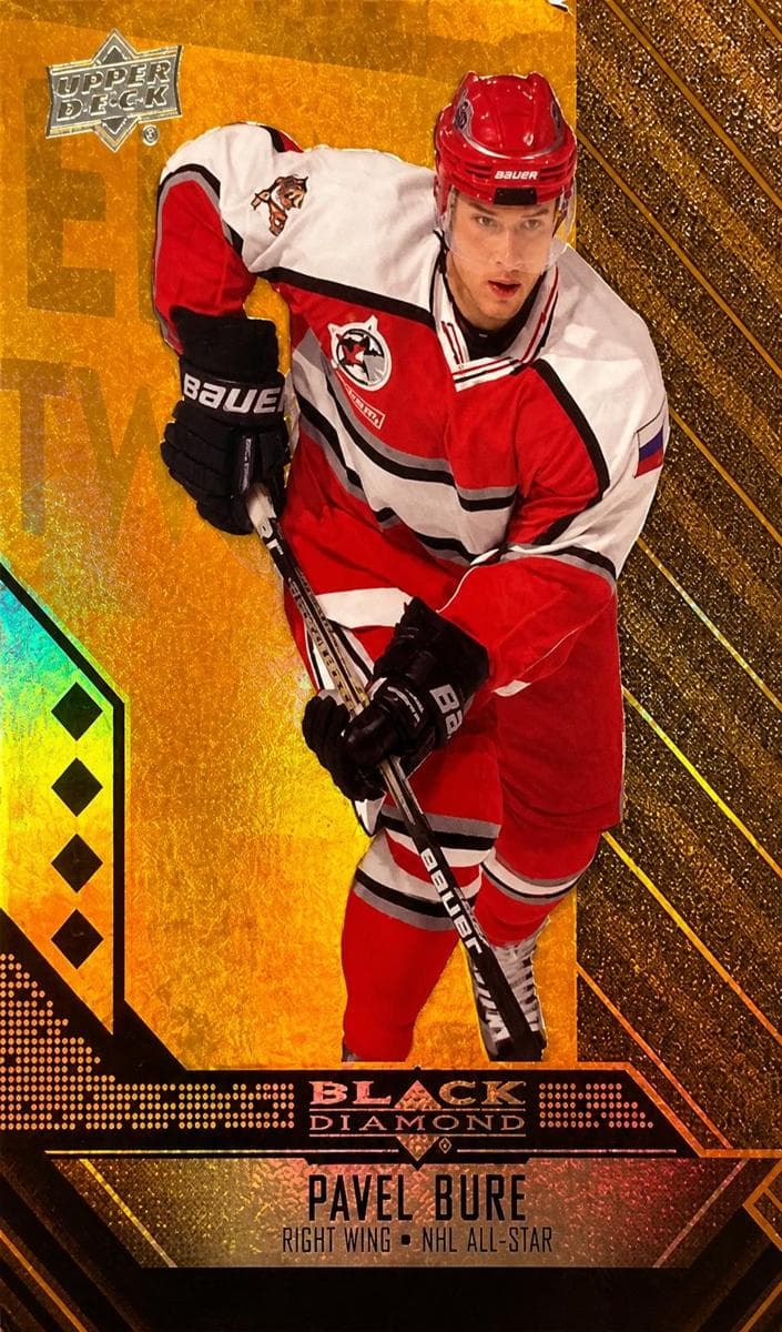 Pavel Bure 2014 upper-deck Black Diamond