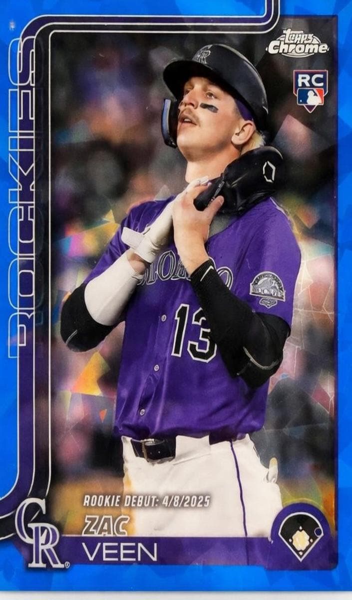 Zac Veen 2025 topps