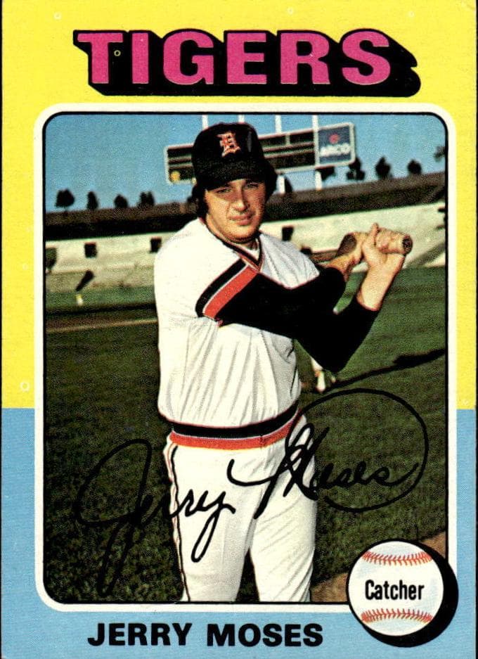 Jerry Moses 1975 topps Topps