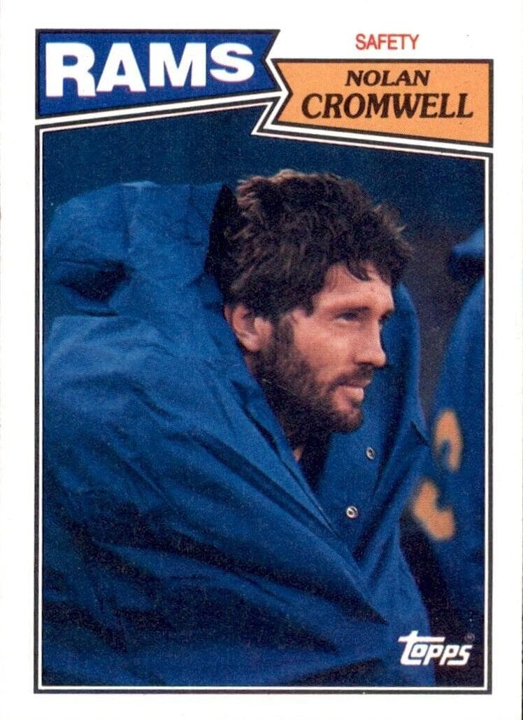 Nolan Cromwell 1987 topps