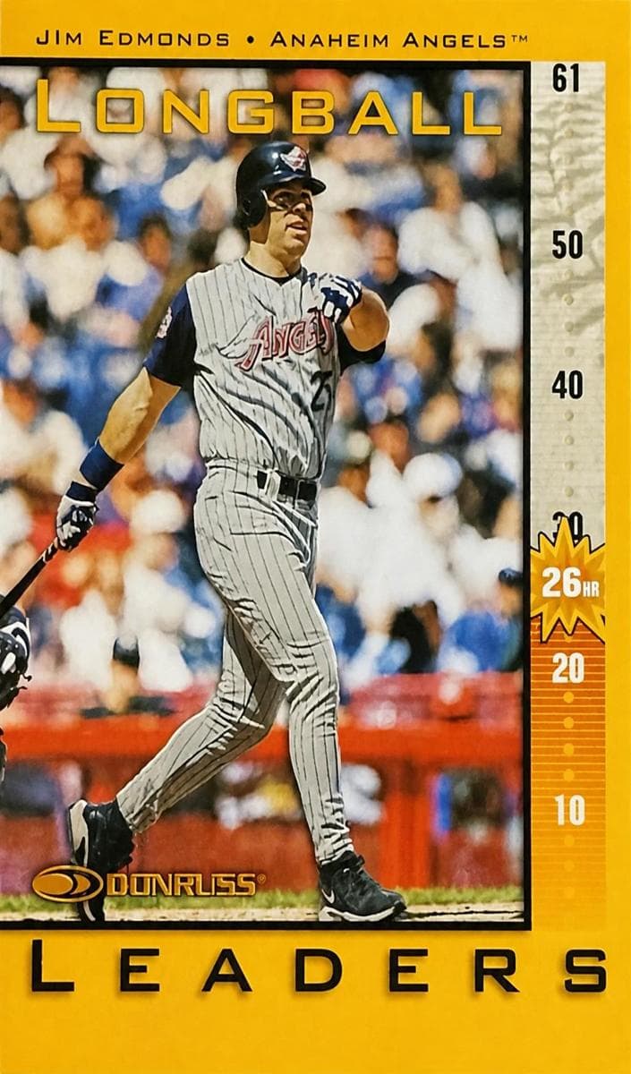Jim Edmonds 1998 panini Donruss