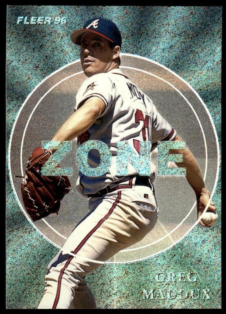 Greg Maddux 1996 fleer Fleer