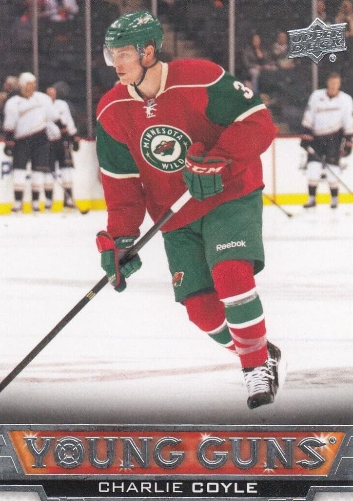 Charlie Coyle trading card