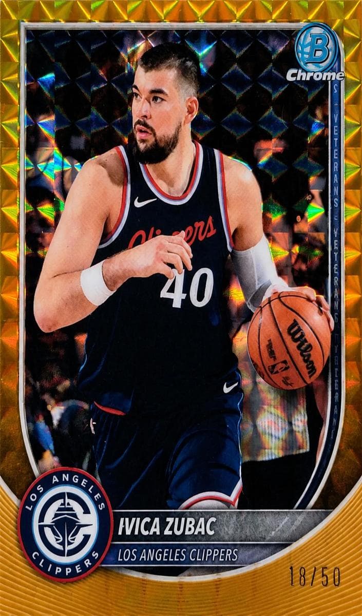 Ivica Zubac trading card