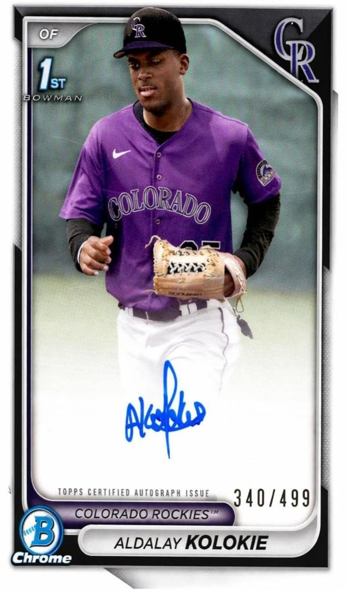 Aldalay Kolokie trading card