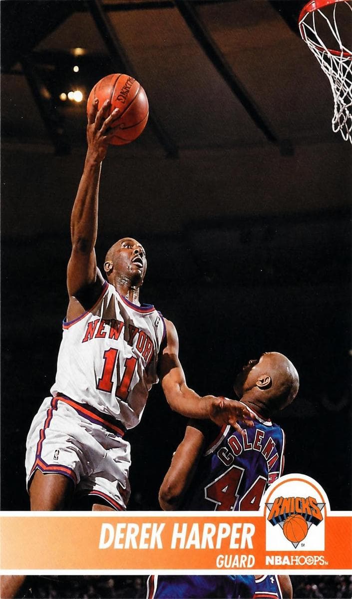 Derek Harper 1994 panini Hoops