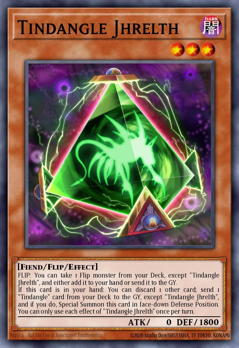 Tindangle Jhrelth 2021 Yu-Gi-Oh! Dawn of Majesty 1st Edition