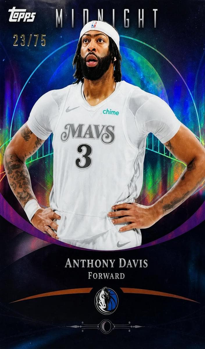 Anthony Davis 2025 topps Topps Midnight
