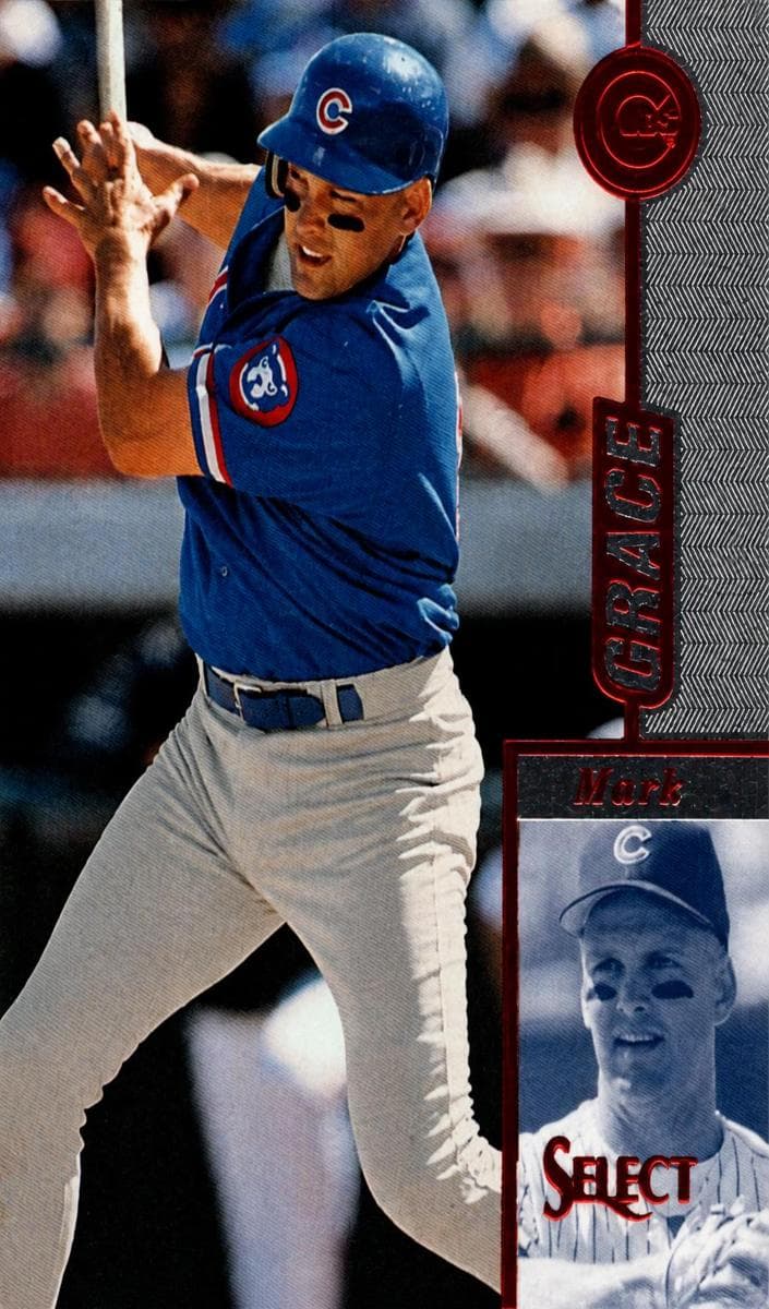 Mark Grace 1997 panini Select