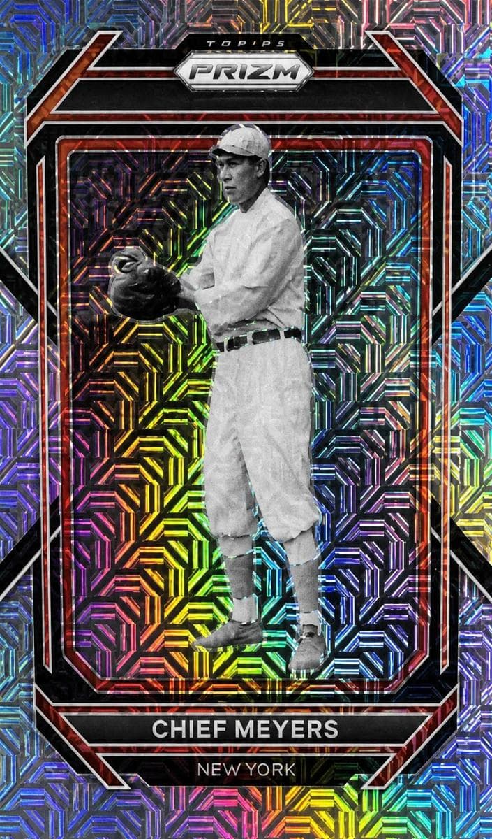 Chief Meyers trading card