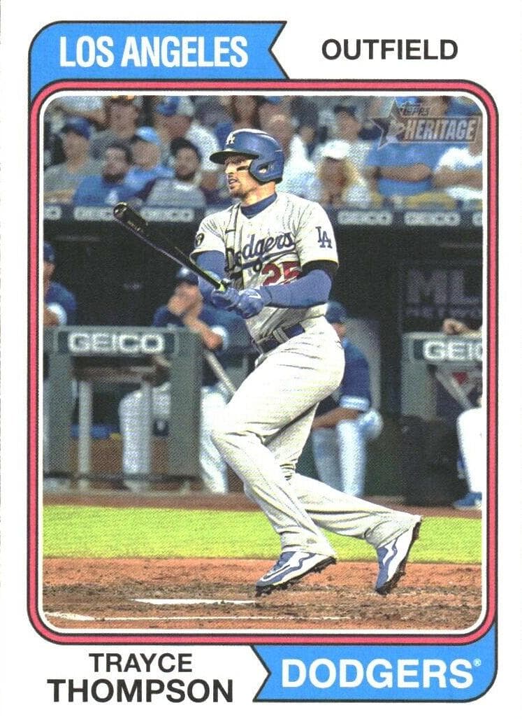 Trayce Thompson trading card