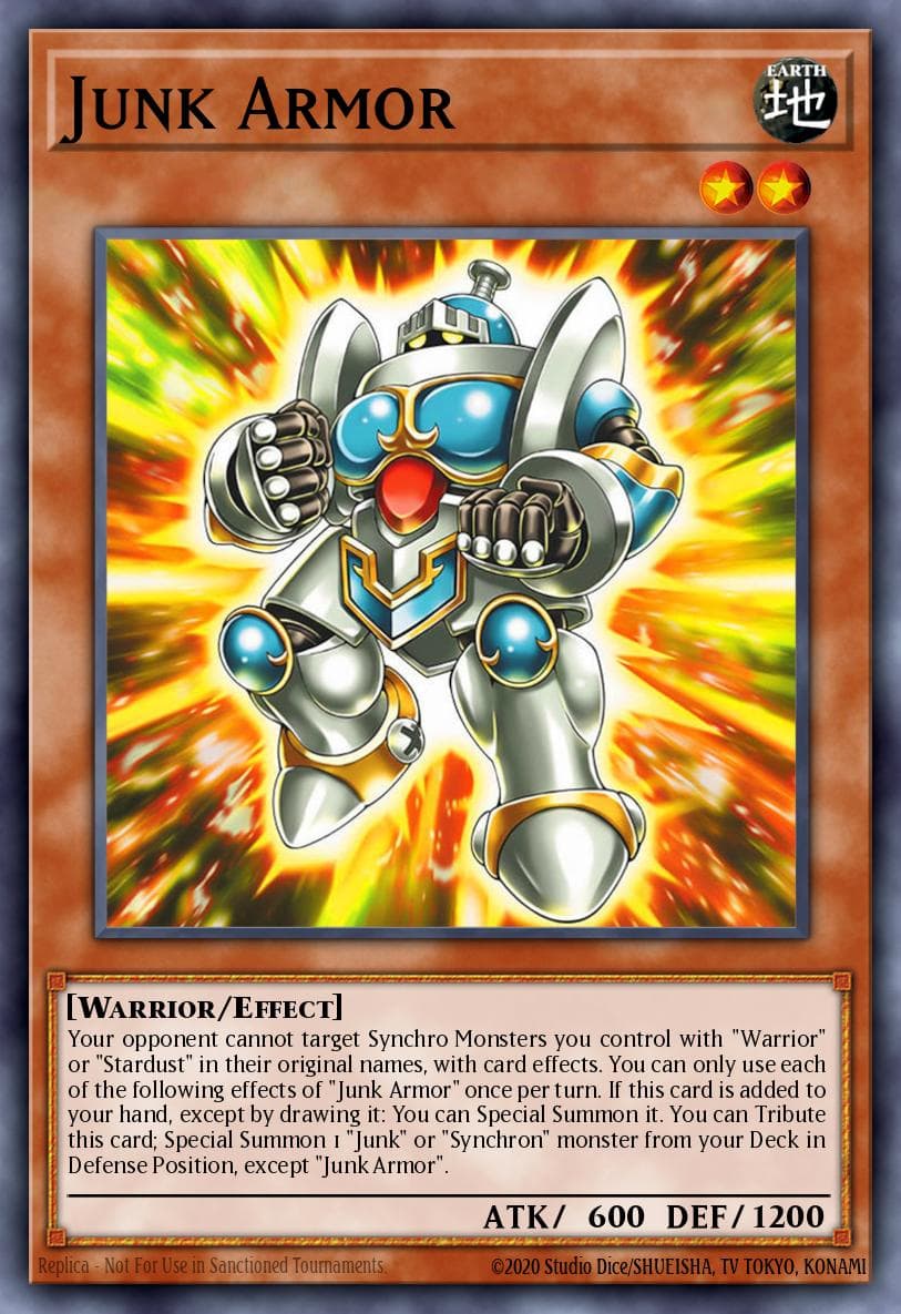 Junk Armor 2026 Yu-Gi-Oh! Battles of Legend: Glorious Gallery