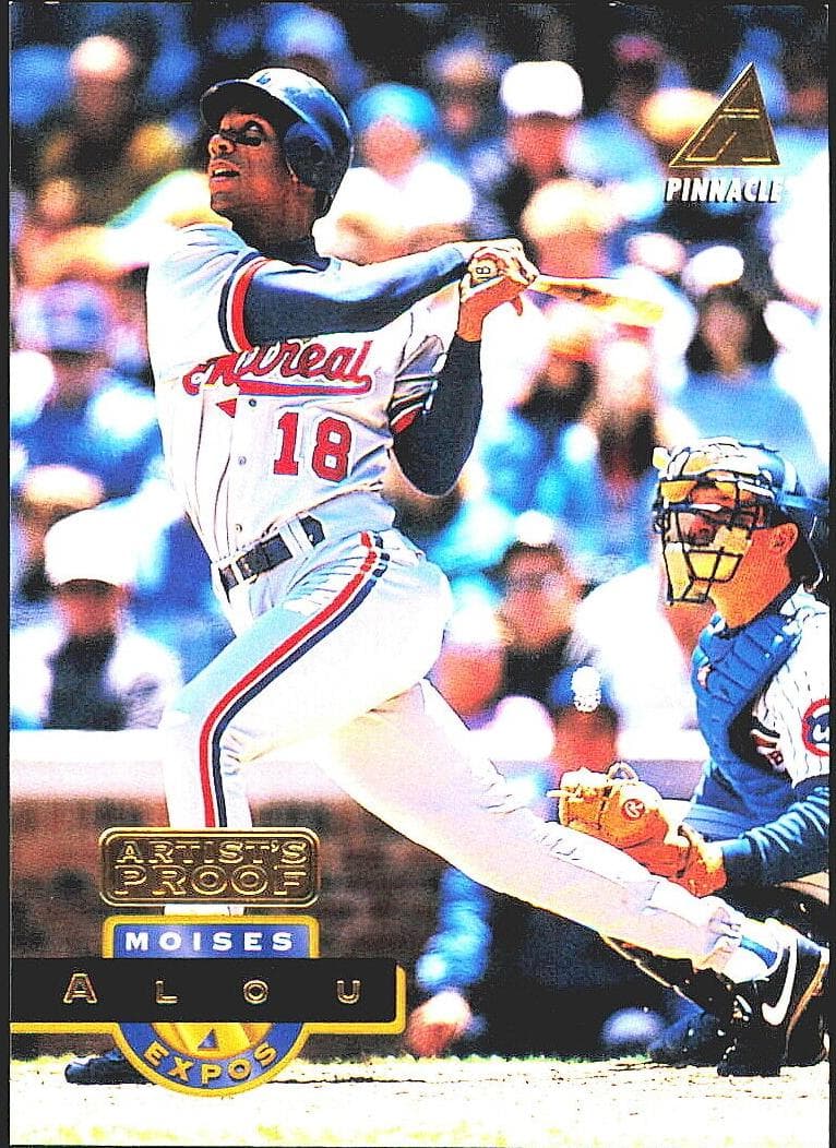 Moises Alou 1994 unknown Pinnacle