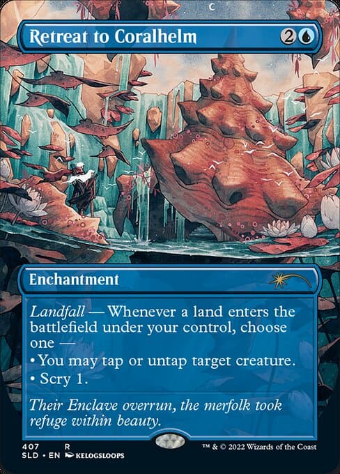 Retreat to Coralhelm 2019 Magic: The Gathering Secret Lair Drop