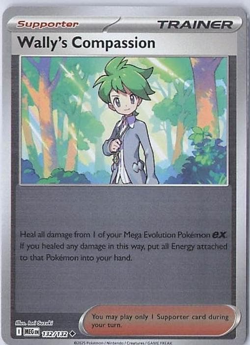 Wally's Compassion trading card