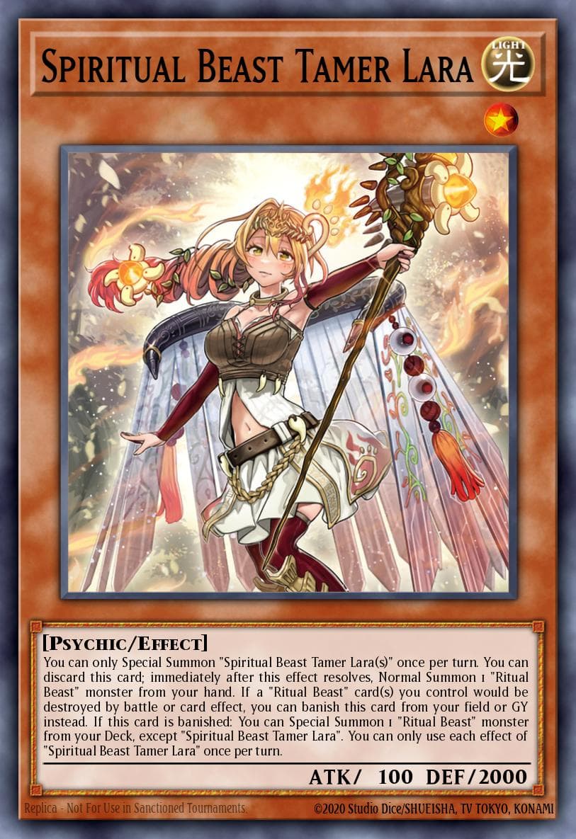 Spiritual Beast Tamer Lara #BLTR-EN017
