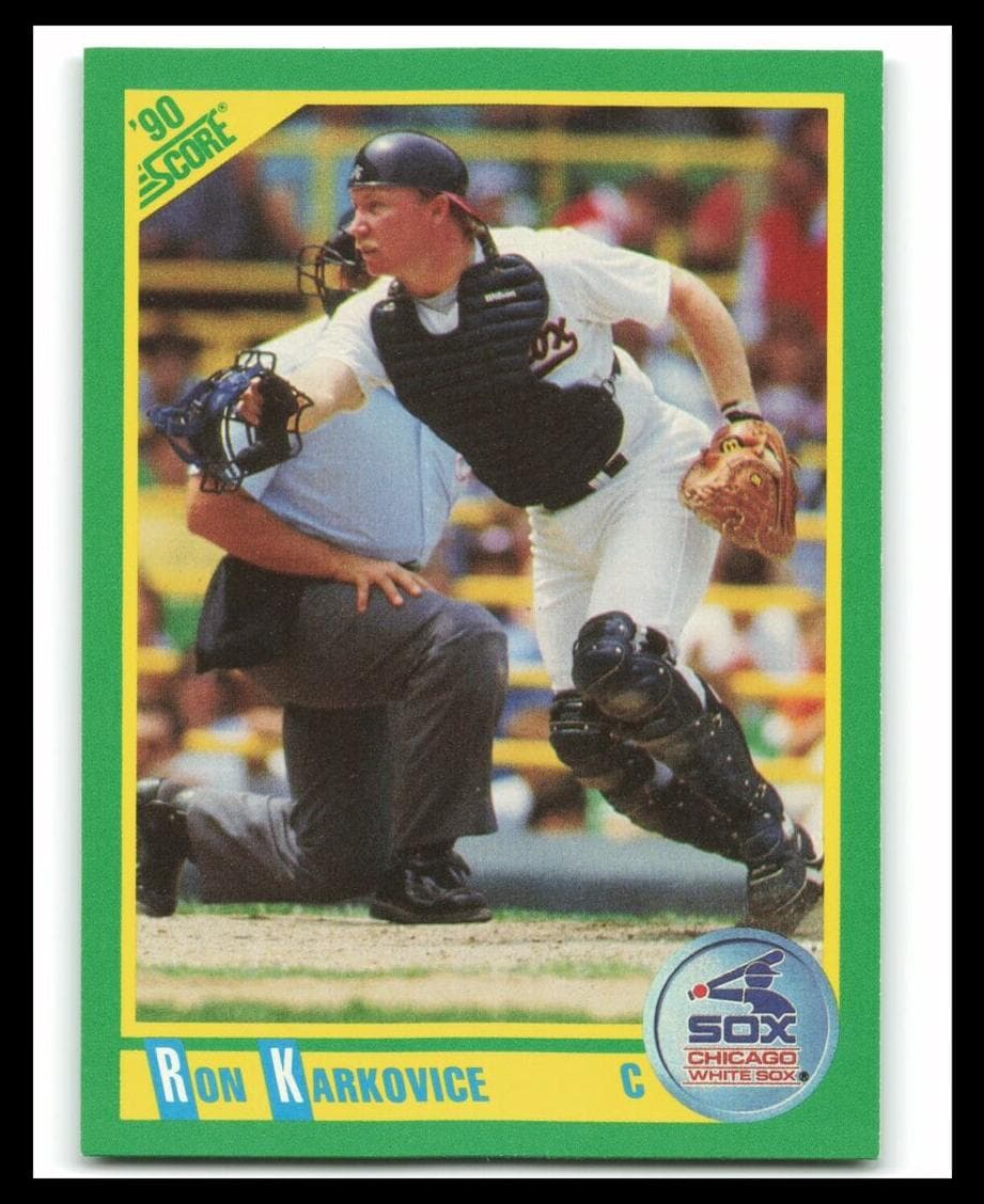 Ron Karkovice trading card
