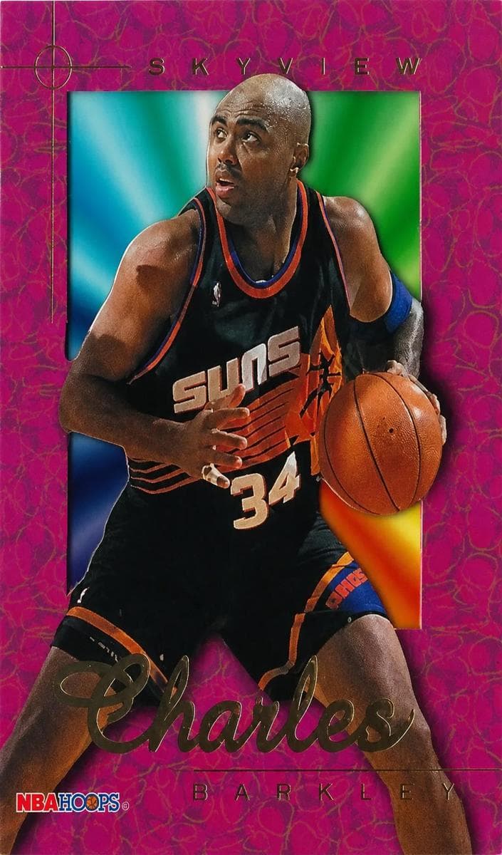 Charles Barkley 1995 panini Hoops