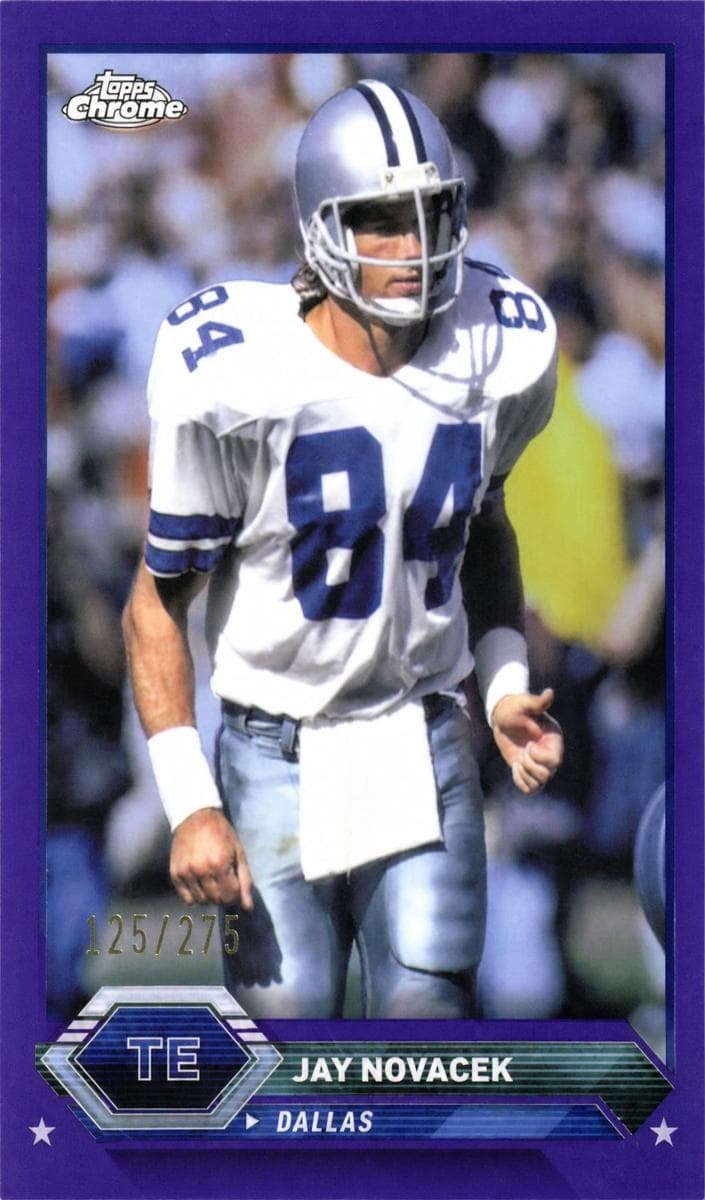 Jay Novacek trading card