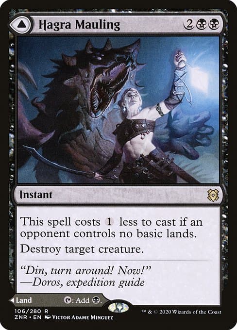 Hagra Mauling & Hagra Broodpit 2020 Magic: The Gathering Zendikar Rising