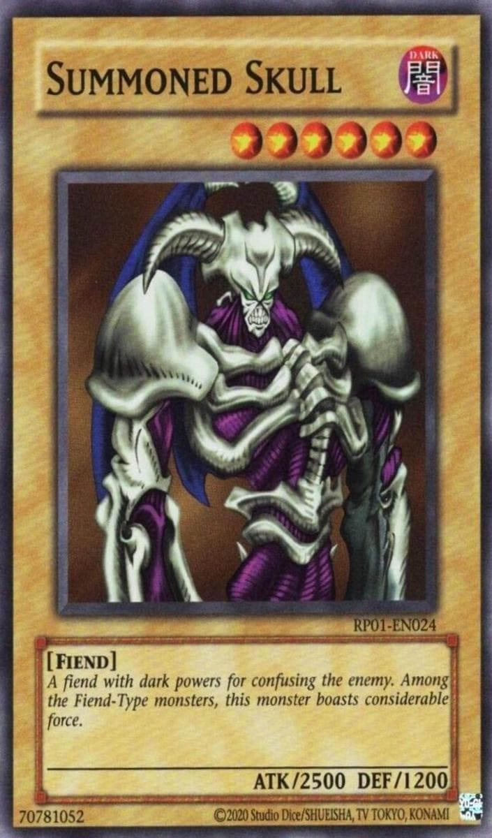 Summoned Skull 2024 Yu-Gi-Oh! Retro Pack 2024