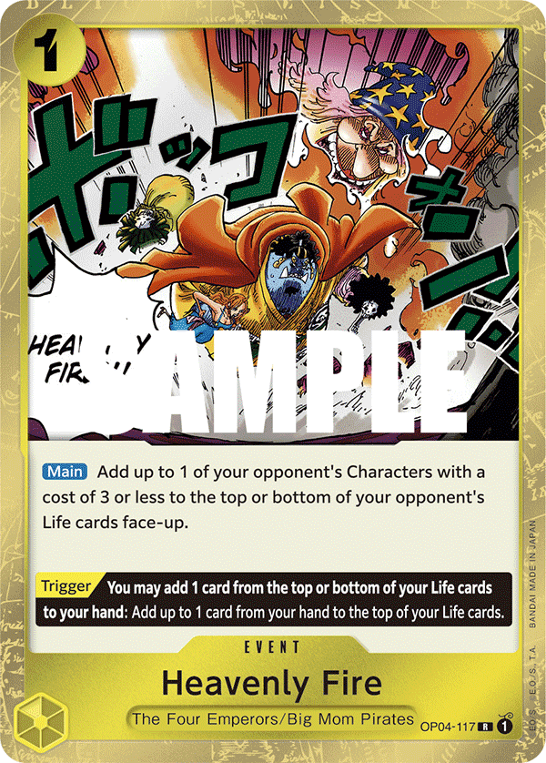 Heavenly Fire 2023 One Piece Kingdoms of Intrigue