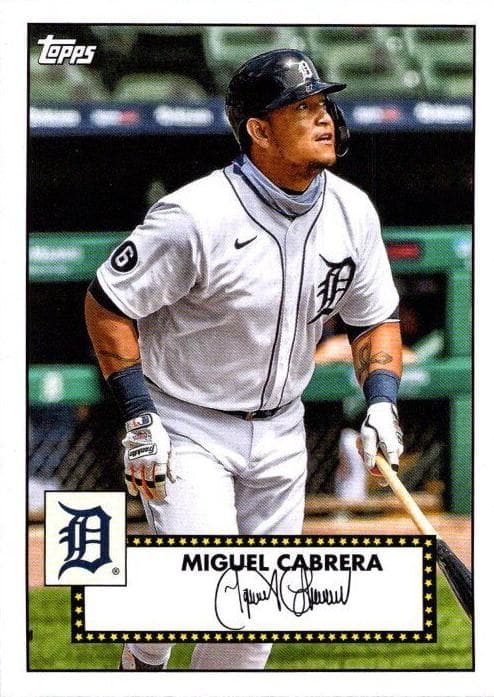 Miguel Cabrera 2021 topps Topps