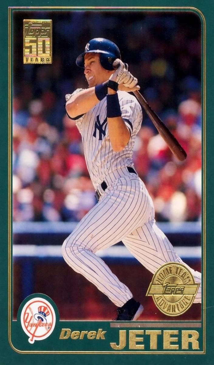 Derek Jeter 2001 topps Topps