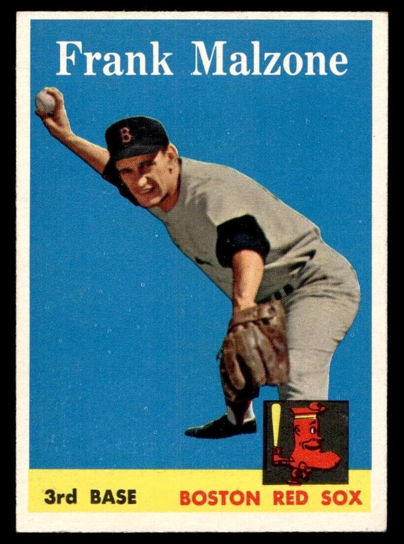 Frank Malzone 1958 topps Topps