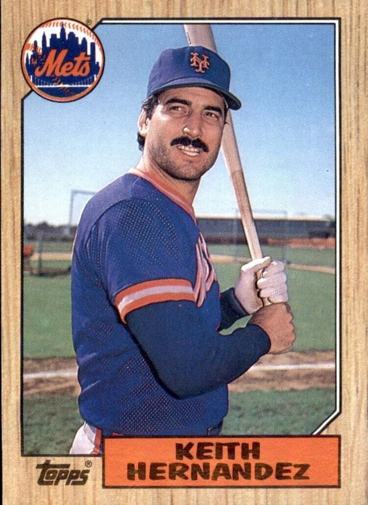 Keith Hernandez 1987 topps Topps
