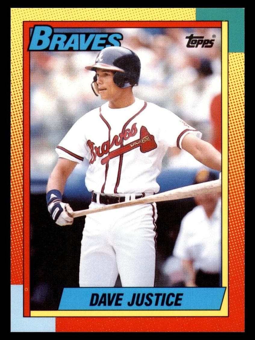 Dave Justice 1990 topps