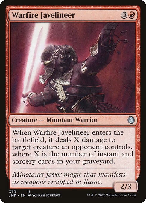 Warfire Javelineer 2017 Magic: The Gathering Amonkhet