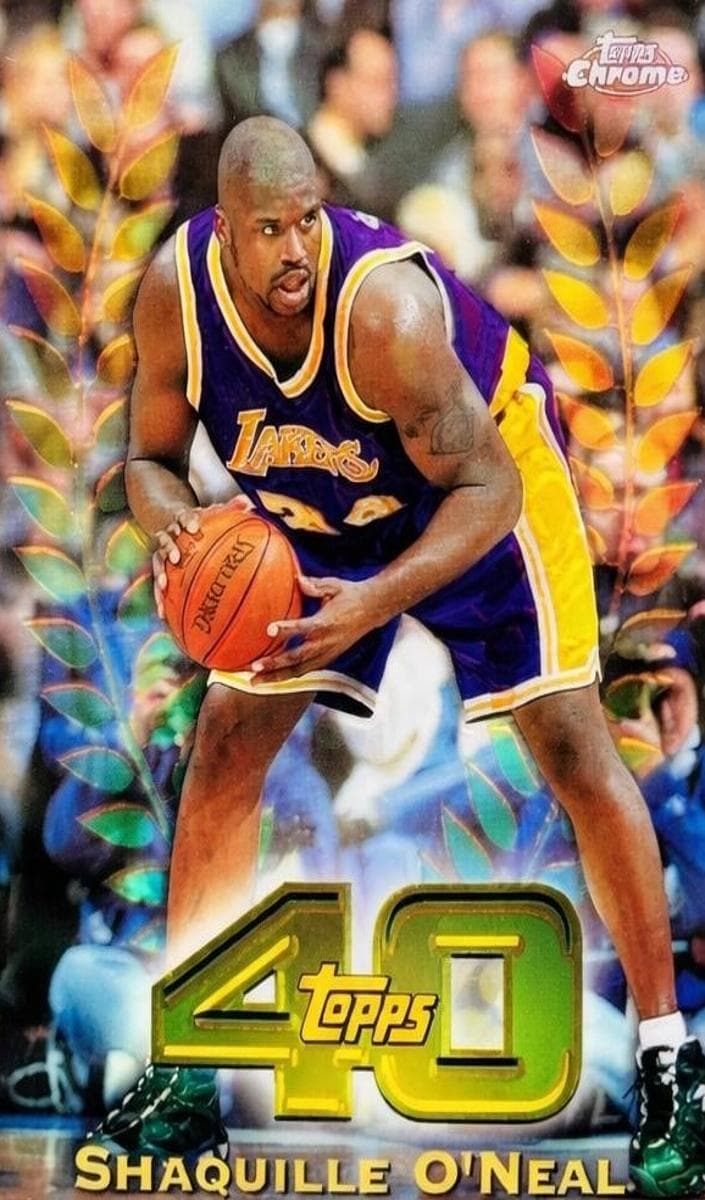 Shaquille O'Neal 1997 topps