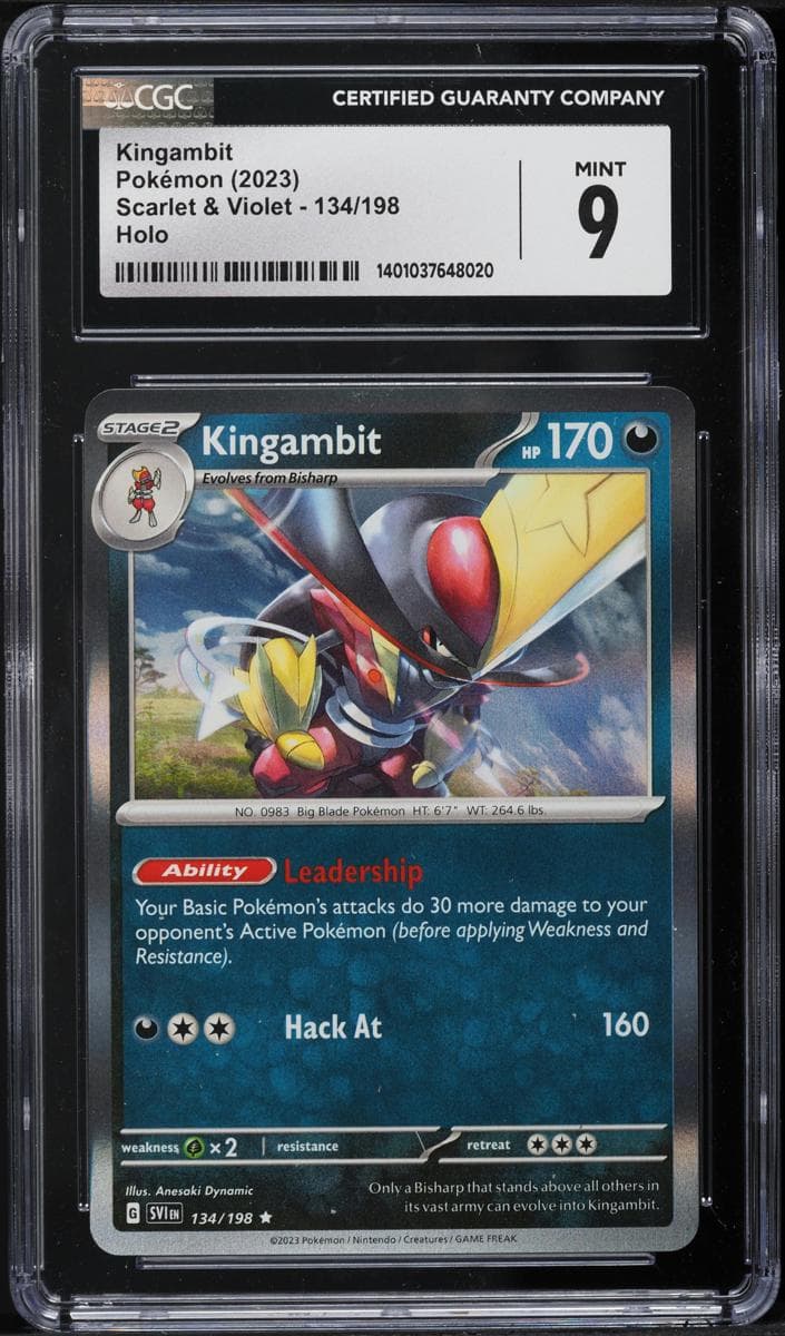 Kingambit trading card