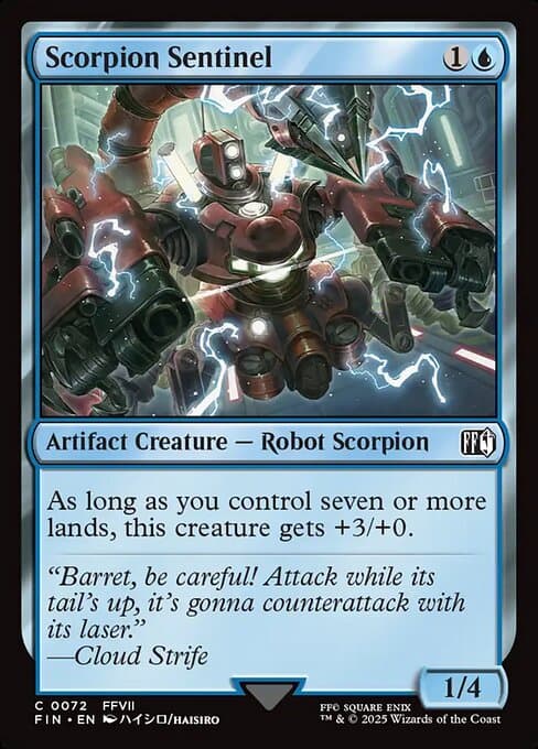 Scorpion Sentinel #72