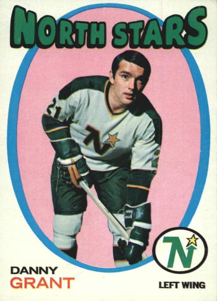 Danny Grant 1971 topps Topps