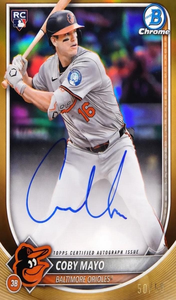 Coby Mayo 2025 bowman Bowman